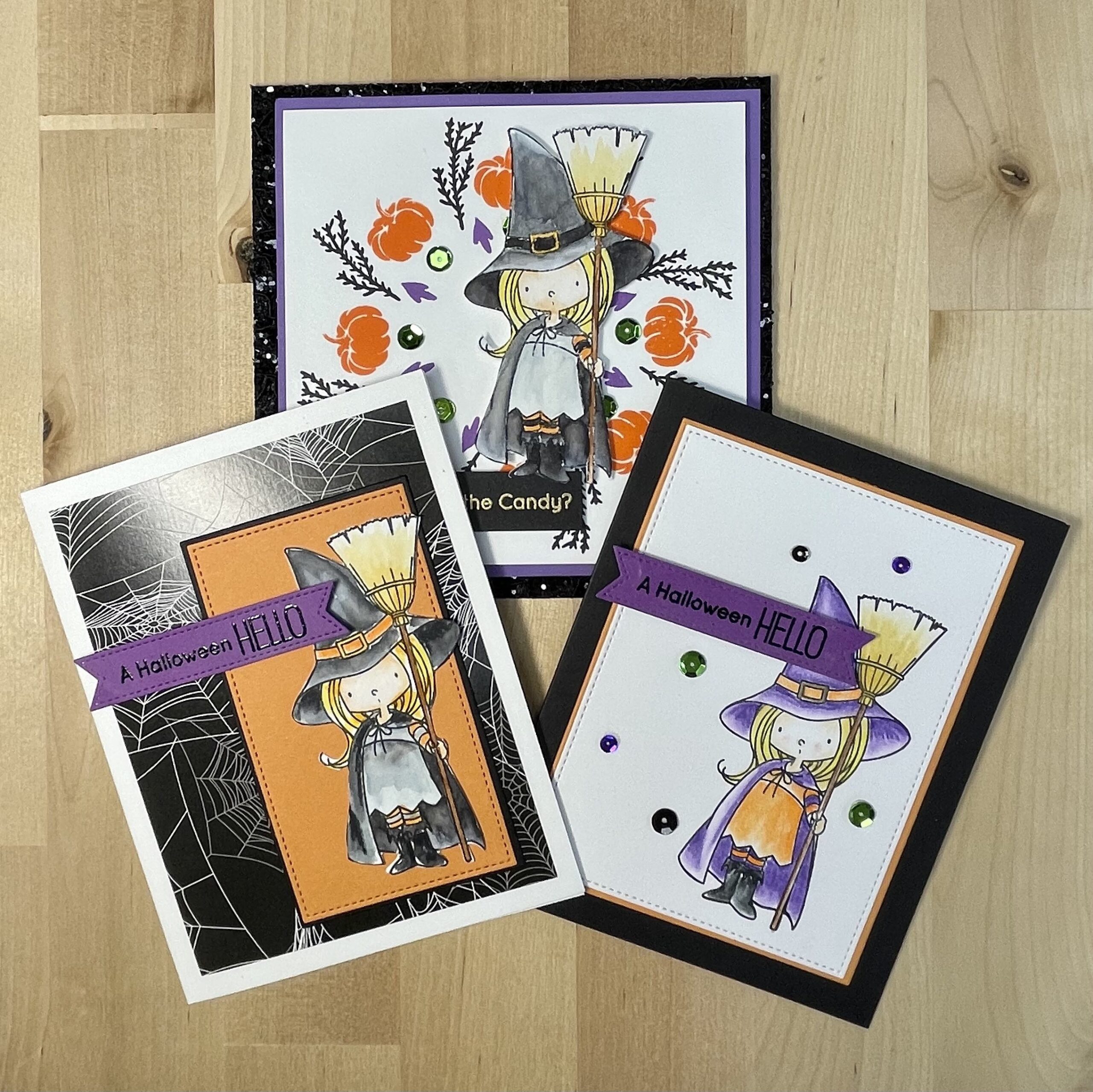 How To Make Cute Halloween Cards