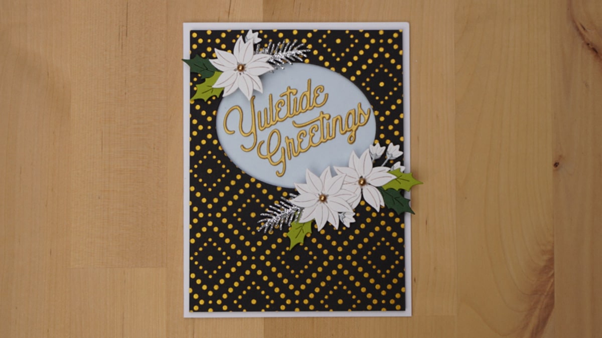 How To Make An Elegant DieCut Card 19 Cut, Color, & Create