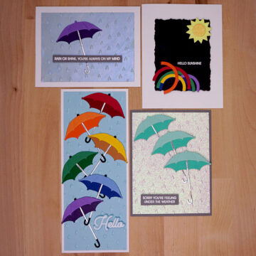 4 Cards made with Spellbinders January 23 Release