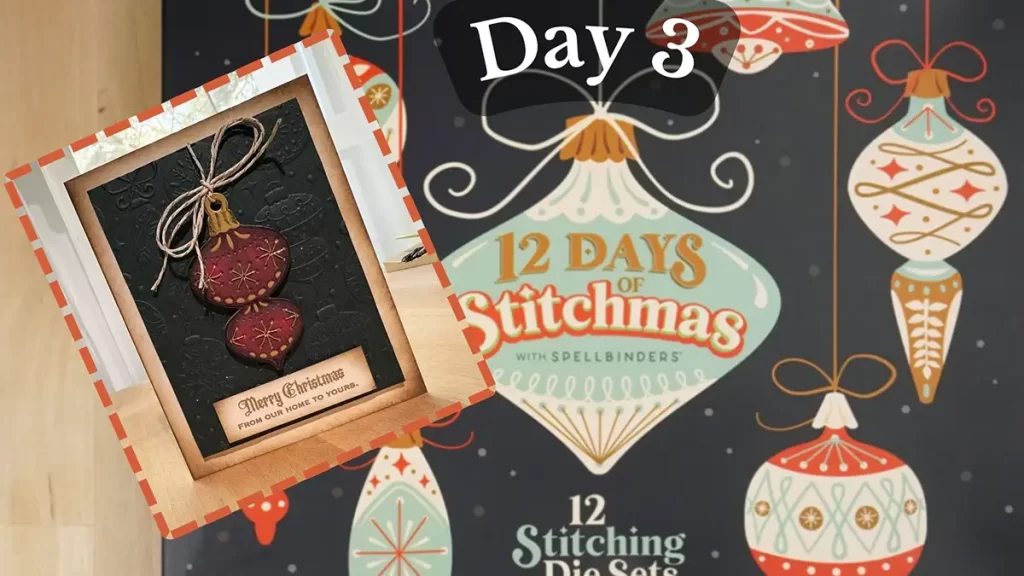 Day 3 of the 12 days of stitchmas.