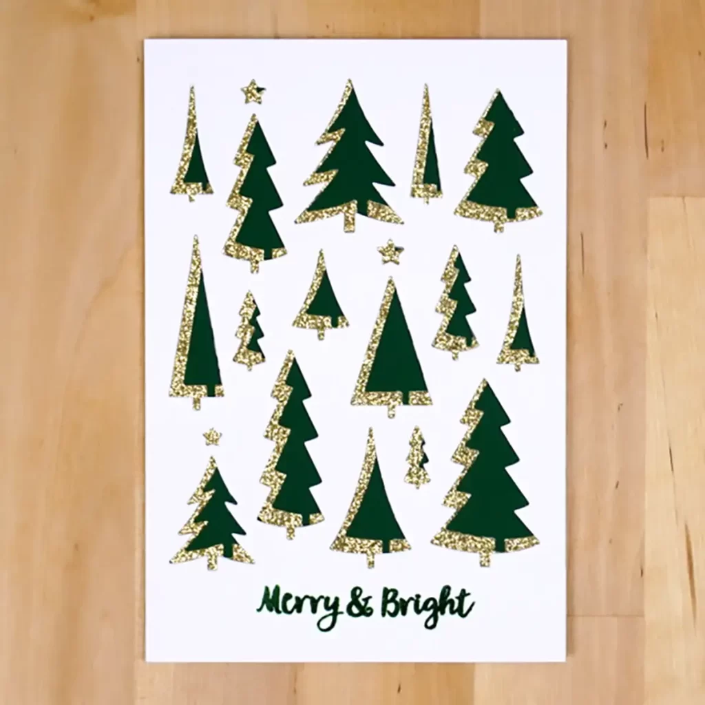 Countdown to Christmas with this merry and bright Christmas card.